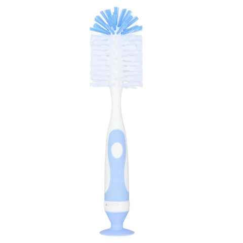 2 in 1 Nylon Baby Bottle Brushes with Sucker Stand Type Cup Cleaning Brush Nylon Baby Feeding Bottle Clean Tools